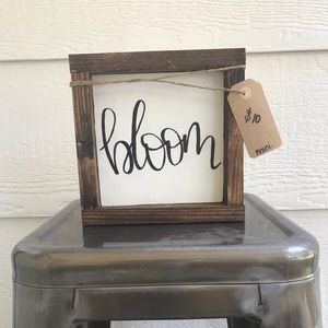 Farmhouse mini wood sign